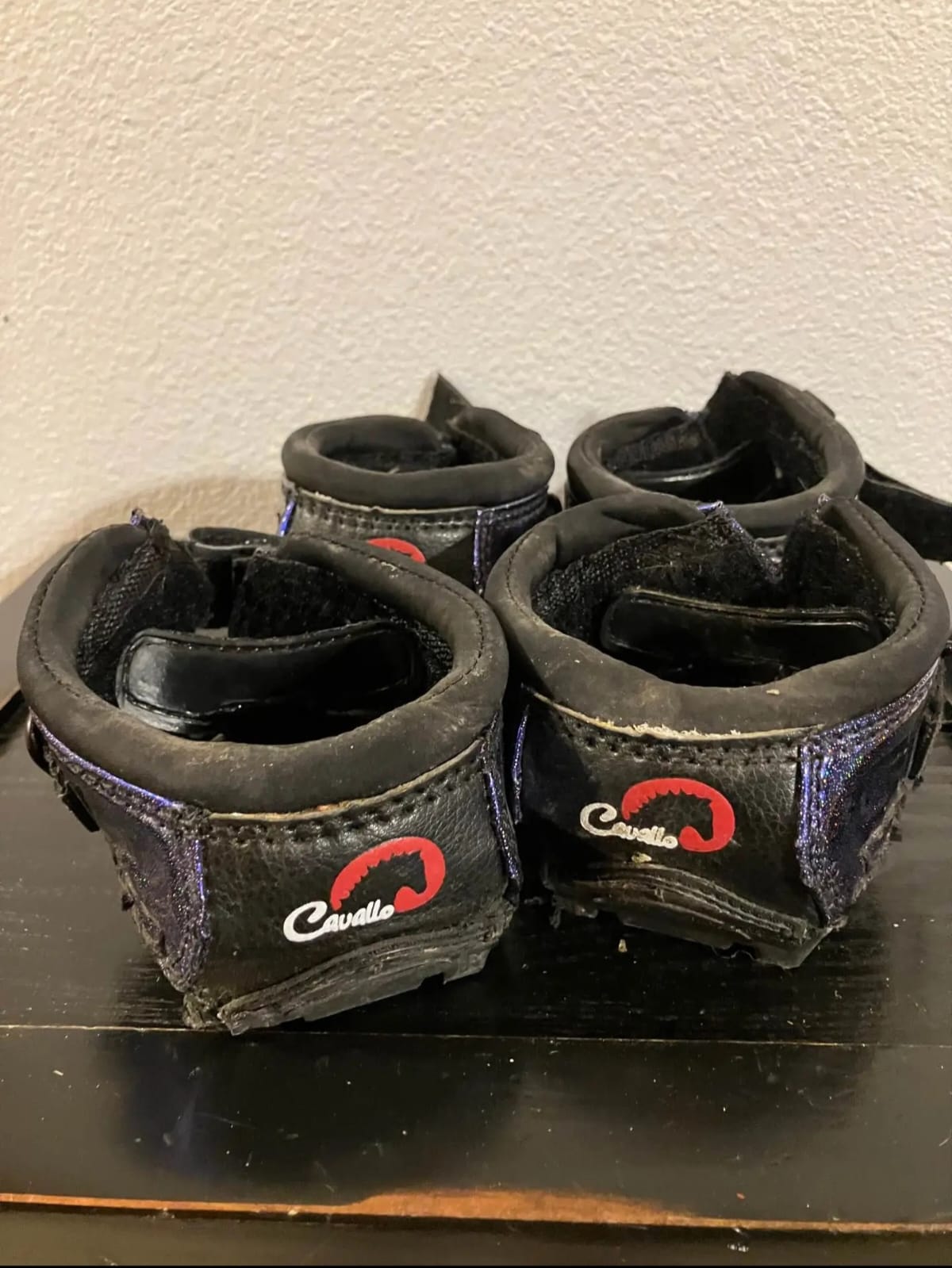 Cavallo Metallic Blue CLB Hoof Boots photo 1